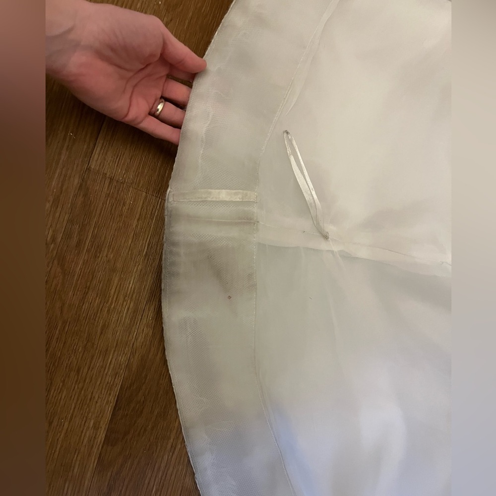 Anne Barge 100% silk wedding dress - Picture 14 of 15